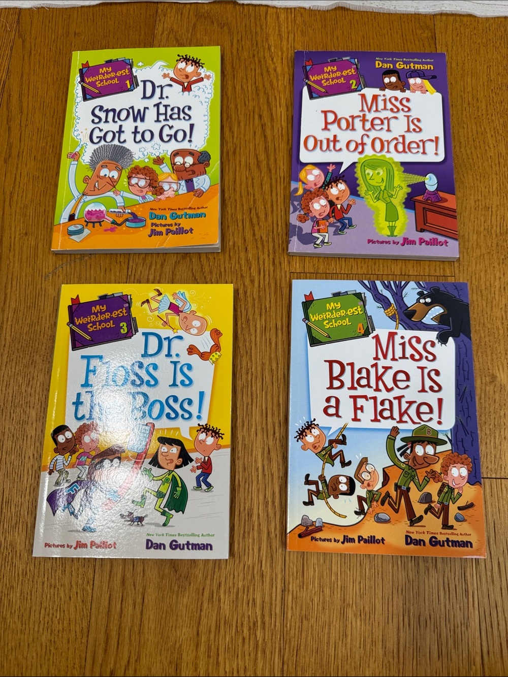 My Weirder-est School Book Set - set of 4 books - Dan Gutman